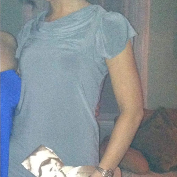 Banana Republic - Stretch Gray Dress Mini - Picture 4 of 6